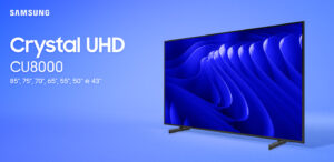 Samsung 65 Inch TV Crystal Smart TV DU8000 4K UHD – 65DU8000