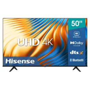 Hisense 50 Inch TV 50A6 Smart 4K UHD Frameless TV