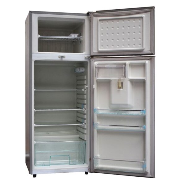 RAMTONS 213 LITERS 2 DOOR DIRECT COOL FRIDGE + DISPENSER, SILVER- RF/130 - Image 2