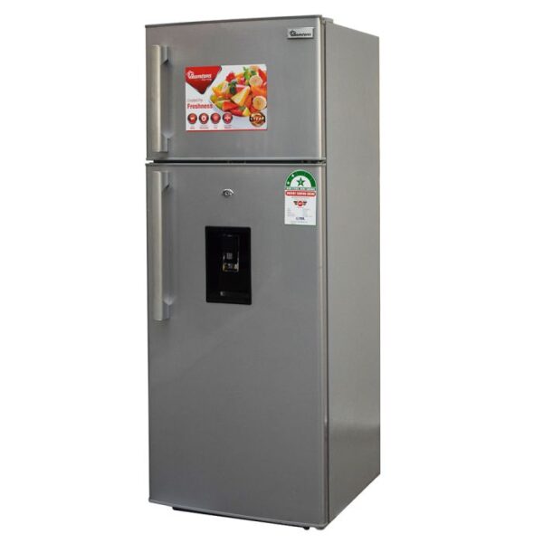 RAMTONS 213 LITERS 2 DOOR DIRECT COOL FRIDGE + DISPENSER, SILVER- RF/130 - Image 3
