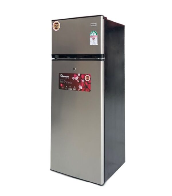 Ramtons 204LITERS  DOUBLE DOOR DIRECT COOL FRIDGE INOX - RF/345 - Image 3