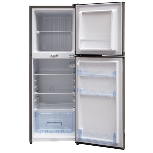 RAMTONS 138 LITERS DOUBLE DOOR FRIDGE SILVER- RF/339 - Image 2