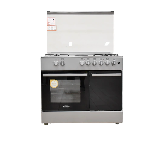 Von Cooker 4 Gas + 2 Electric - Silver