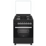 VON Cooker 4 Gas with WOK BURNER+ Electric oven VAC6FE40UK